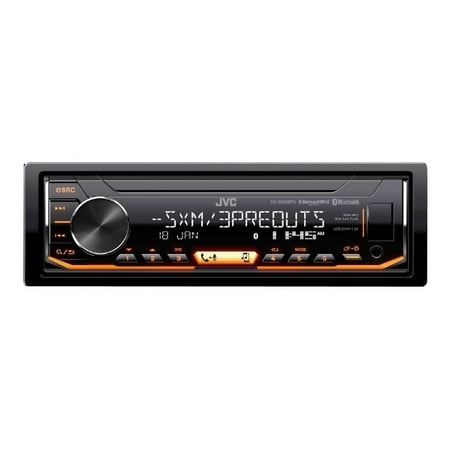 JVC KD-X350BTS - Car - digital receiver - in-dash - Single-DIN - 50 Watts x 4