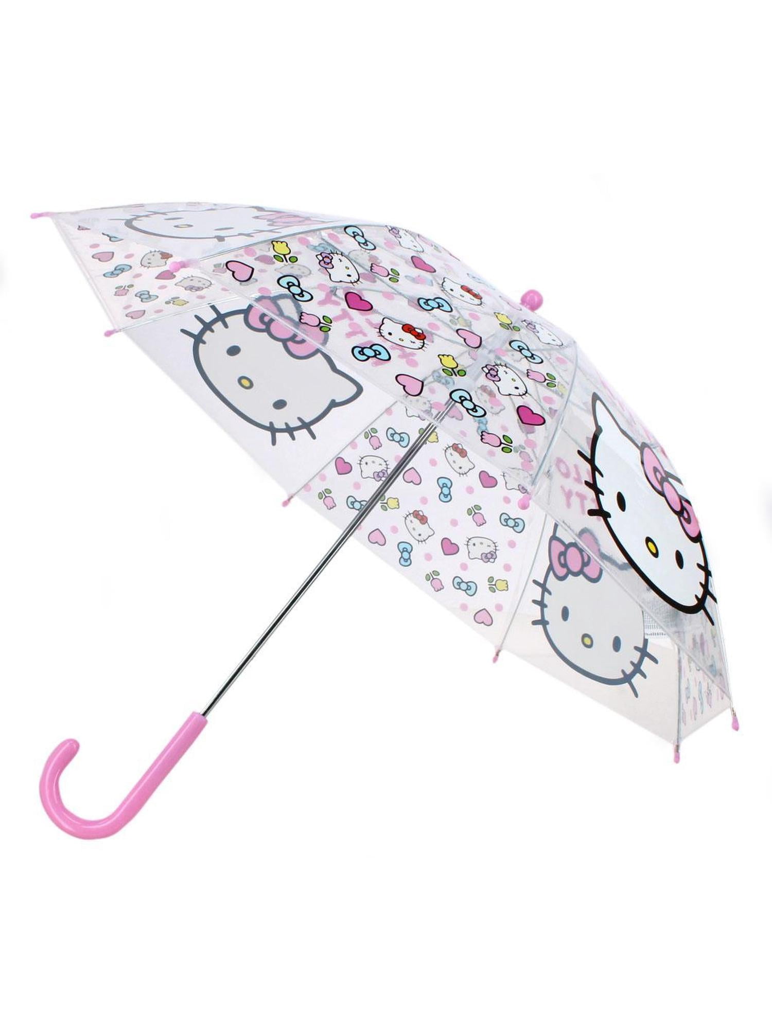 Textiel Trade Girl's Hello Kitty Stick Umbrella