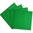thumbnail image 2 of Classic Baseplates Building Base for Building Bricks 100% Compatible with Major Brands-Baseplate 10" x 10", Pack of 4, Green, 2 of 7