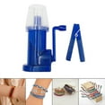 thumbnail image 2 of enqiretly Wide Easy Knitting Plastic Spool Knitting Enthusiasts Easy Knitter Made Of For Durability Knitting Weaver Blue Blue semi-automatic, 2 of 5