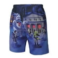 thumbnail image 5 of Ghostbusters Men's Beach Shorts Swim Trunks Casual Quick Dry Board Shorts Swimwear with Mesh Lined and Pockets, 5 of 8