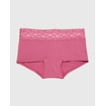 thumbnail image 4 of Culotte Shorty avec Bordure en Dentelle, Rouge Violet, 4 of 5
