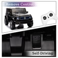 thumbnail image 6 of EastVita 12V Kids Ride on Car of Licensed Mercedes Benz,9AH 45W Motor Electric Ride on Toys Vehicles,w/Parent Remote Control,Electric Ride on Truck with Music,LED Lights, 6 of 7