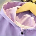 thumbnail image 7 of POROPL Rain Jacket Girls Lightweight Spring Thin Casual Windbreaker Jacket, 7 of 7