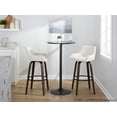 thumbnail image 2 of Daniella 30" Fixed-Height Bar Stool, Bar Chairs, Swivel Bar Stools, Bar Stools Set of 2, 2 of 6