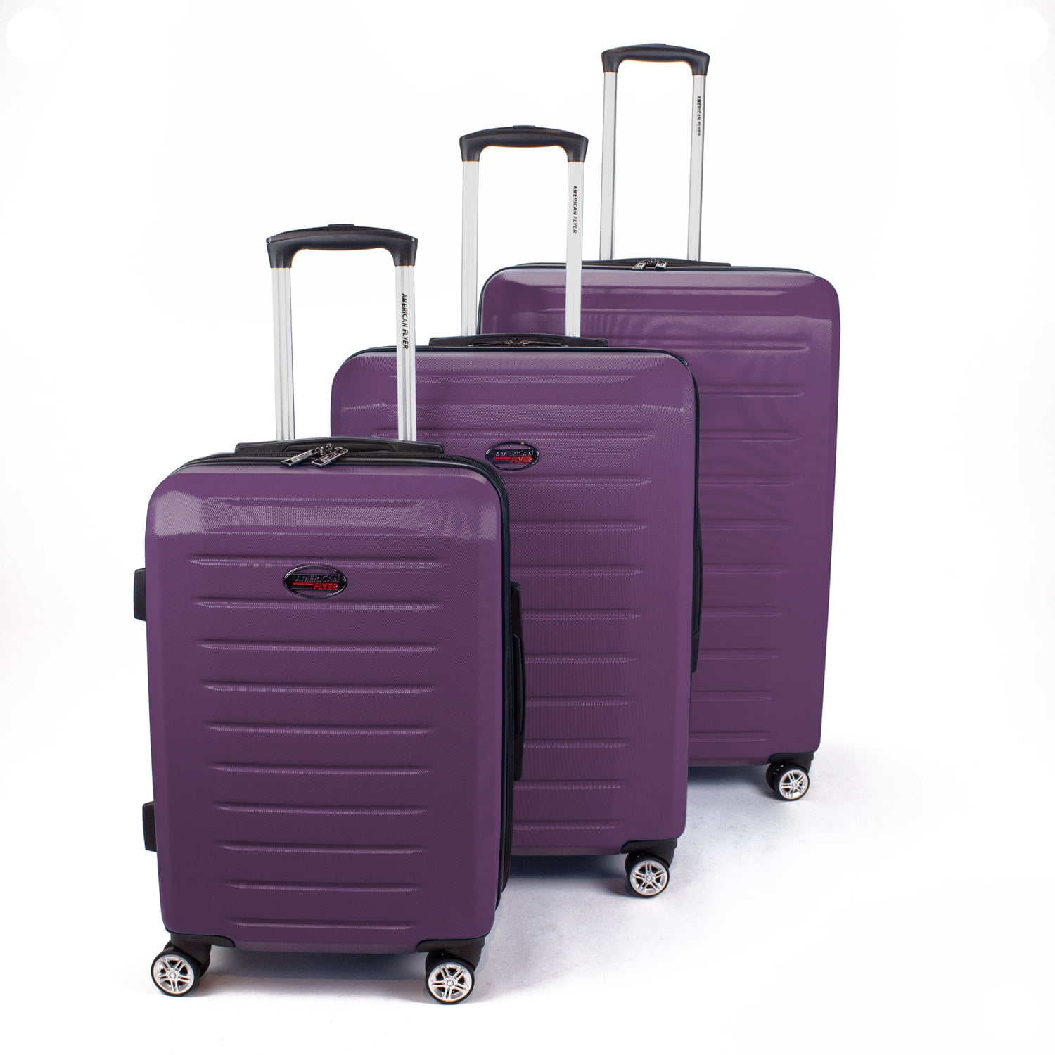 American Flyer Seger 3-Piece Hardside Luggage Set