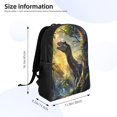 thumbnail image 4 of Fotbe Sunshine Jungle Dinosaur Mochila de Viaje para Laptop, Mochila Ejecutiva Delgada y Resistente 15.6", 4 of 8