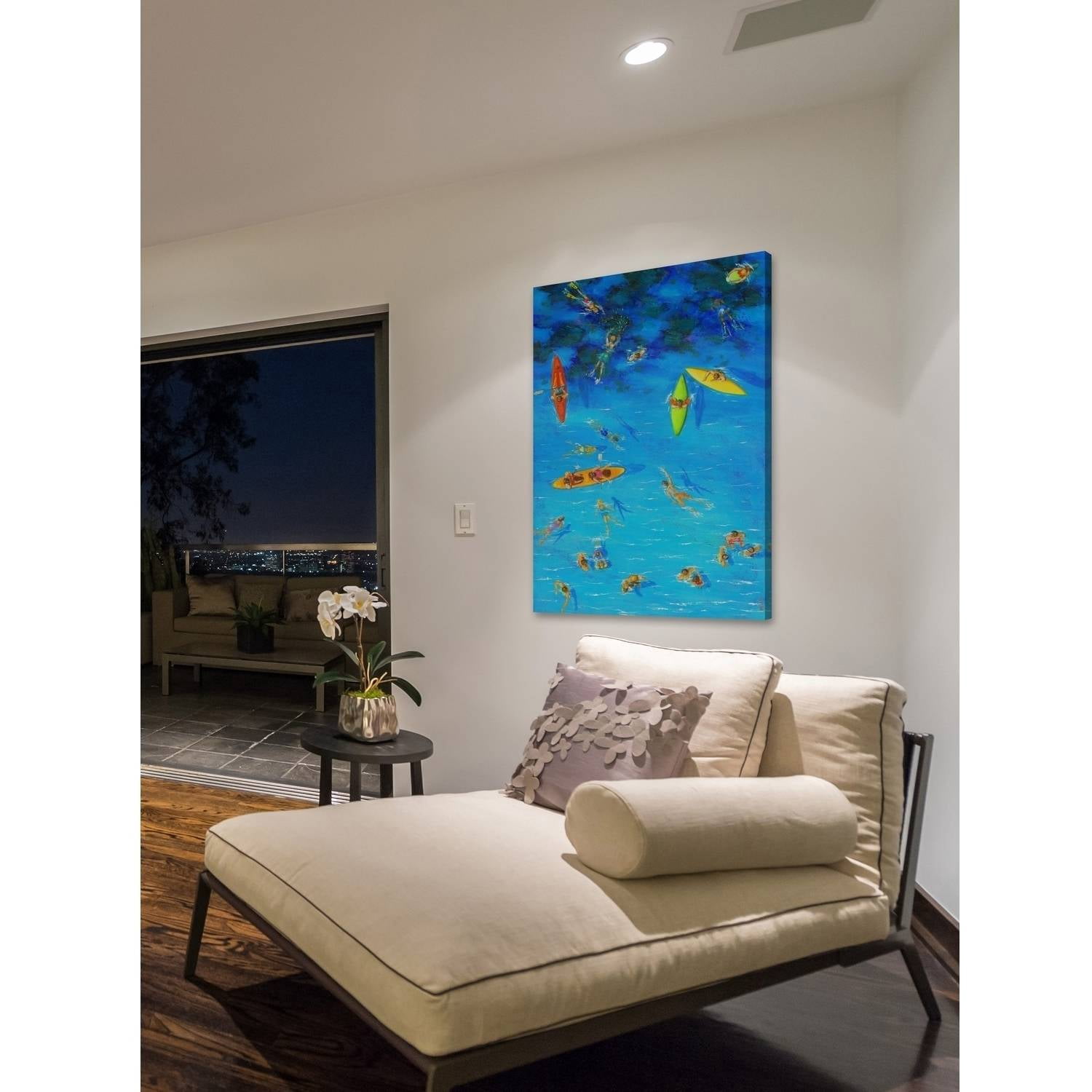 "Fun in the Sea" Painting Print on Wrapped Canvas