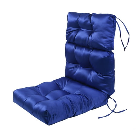 Lnc Indoor Seat Cushions High Back Chair Cushion Sapphire Blue