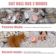 thumbnail image 2 of Bola interactiva rosa de juguetes para gatos, bola rodante automática de 360 ​​° con carga USB, pelota de juguete para persecución de ejercicios para mascotas para jugar a gatitos y perros JM, 2 of 5