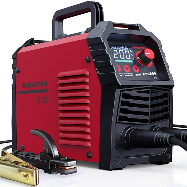 Soldador ARCCAPTAIN Stick 200 A Arco/Lift TIG 110 V/220 V 7.2 libras