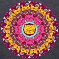 thumbnail image 3 of CafePress - Mandala Cats Long Sleeve T Shirt - Mens Hooded Shirt, 3 of 3