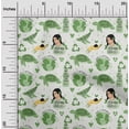 thumbnail image 2 of oneOone Tissu en Coton Vert Cambrique Tissu pour Robe Tissu Imprimé au Mètre 42 Pouces de Large, 2 of 4