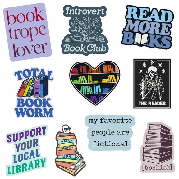 Book Sticker Extra Large Stickers for Adults Funny Adhesives with Memes