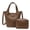 brown, variant on Women Bucket Bag Fashionable Shoulder Bag Trendy Handbag and Purse All-Matching Messengers Bag Simple Crossbody Bag