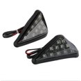 thumbnail image 5 of Clignotants de clignotants à LED à Triangle de Fumée pour Moto, 5 of 5