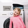 thumbnail image 7 of Dryer Sheets Holder with Lid Rustic Dryer Sheet Dispenser Laundry Lettering Container Laundry Fabric Softener Dispenser Box Room, 7 of 7