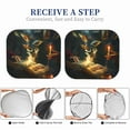 thumbnail image 4 of Lsque Magical Tarot Reading 2 PCS Windshield Sun Shade | CarFoldable Window Covers | Car Accessories Reflect UV for Universal Cars SUV Truck | Medium, 4 of 7