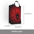 thumbnail image 3 of Bingfone Spider On The Web Laundry Hamper,Large Canvas Fabric Lightweight Storage Basket Toy Organizer Dirty Clothes Collapsible, 3 of 6