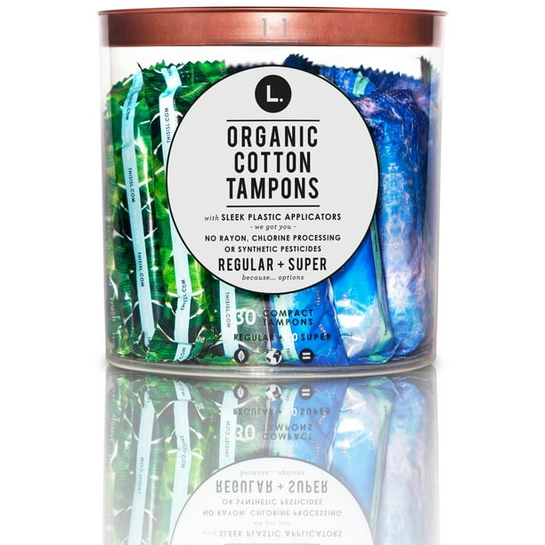 L. Organic Cotton Mixed Tampons 30ct