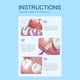 thumbnail image 4 of Cepillo interdental flexible Vogacara 40 Uds. herramienta de higiene bucal de plástico viaje doméstico 0.4 mm, 4 of 6