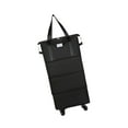 thumbnail image 4 of Bolsa de viaje compacta con ruedas para un fácil transporte Negro Tres Expandir, 4 of 9