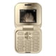 thumbnail image 1 of Mini teléfono plegable de ABS para personas mayores, de repuesto, 2G, doble SIM, radio FM, teclado grande, marcación rápida, multilingüe, GSM, móvil no inteligente, 150 g, 10 x 10 x 5 cm, 1 of 3