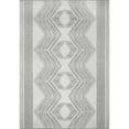 thumbnail image 2 of nuLOOM Ranya Tribal Indoor/Outdoor Light Grey 2' x 3' Casual Area Rug, 2 of 9