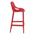 thumbnail image 4 of Compamia Air Tabouret de Bar de Patio à - Ensemble de 1, Rouge, 4 of 7