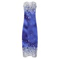 thumbnail image 4 of Wycnly Summer Dresses for Women Summer Dresses for Women Loose Pocket Evening Party Formal Tank Maxi Dresses Girls Formal Tie-Dye Print V-Neck Sleeveless Long Sundresses, 4 of 5