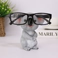 thumbnail image 4 of Inteprter Soporte para gafas de animales, soporte de exhibición creativo para gafas de sol de Koala, resina compacta y ligera Decoración del hogar, 4 of 6