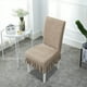 thumbnail image 5 of Short Skirt Home Chair Covers Cushion Backrest One Dining Chair Covers Universals Stool Covers Seat Covers Stretch Dining Table Chair Covers Cover Cover, 5 of 6