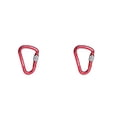 thumbnail image 2 of Toystoory Mosquetón Tecnología Avanzada Operación Simple Alta Resistencia Fácil de Transportar Clips Caribeener Buena Estabilidad Dimensional Rojo 2piezas, 2 of 6