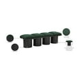 thumbnail image 2 of Meridian Furniture Pavilion Green Boucle Fabric Bench, 2 of 6