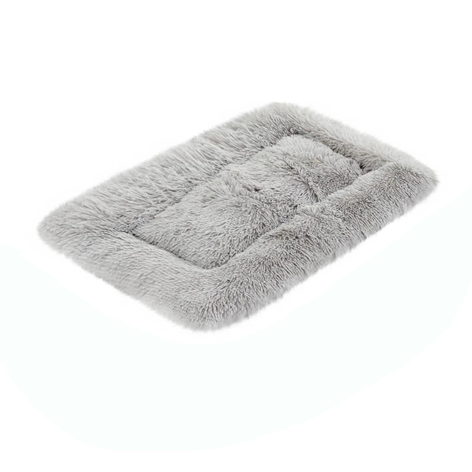 Ultra Soft Pet Bed Winter Warm Dog Bed Fluffy Plush Dog Cat Crate Beds