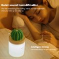 thumbnail image 4 of Humidificador USB con diseño de cactus, luz LED cálida y capacidad de 280ml para un ambiente relajante y decorativo., 4 of 6