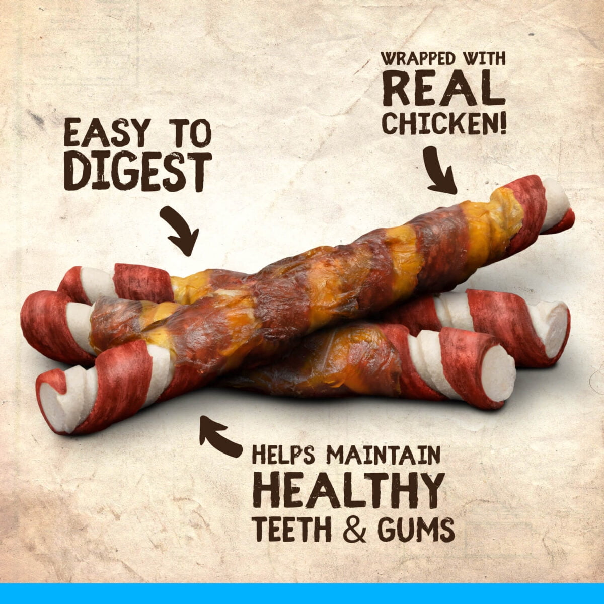 Zoe Better than Rawhide Twists Dog Chews, BBQ Chicken, 148 G