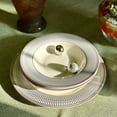 thumbnail image 6 of Noble Cobalt Lace Bone China Deep Plate Set of 4, Bone China Deep Plate, 6 of 8