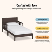 Dream On Me Brookside Toddler Bed, Chocolate Chip