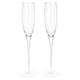 thumbnail image 1 of 2 Pcs Exquisite Glass Crystal Goblets Champagne Cups Red Wine Glasses (Transparent), 1 of 3