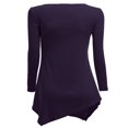 thumbnail image 3 of CHOK Tunique Longue à Manches Longues Col en V pour Femmes Robe T-Shirt, 3 of 4