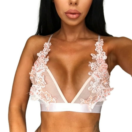

Women s Underwear Transparent Bra Push Up strapless Wireless Bra