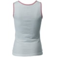 thumbnail image 2 of Jerry Leigh Disney Juniors Pink Trim Minnie Mouse Tank Top, 2 of 3
