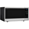 Sharp Carousel SMC1843CM Microwave Oven Freestanding 1.8 cu. Ft, 1100 W Black, Stainless Steel