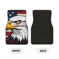 thumbnail image 2 of Balery American Bald Eagle Juego de 4 Alfombrillas para Auto, Revestimientos de Caucho Resistente, Diseño Antideslizante, 2 of 7