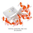 thumbnail image 3 of Bee Led Light String 3 Meters 20 Lights Tale Light Outdoor Garden Fence  Courtyard Garden Fence Light String, 3 of 9