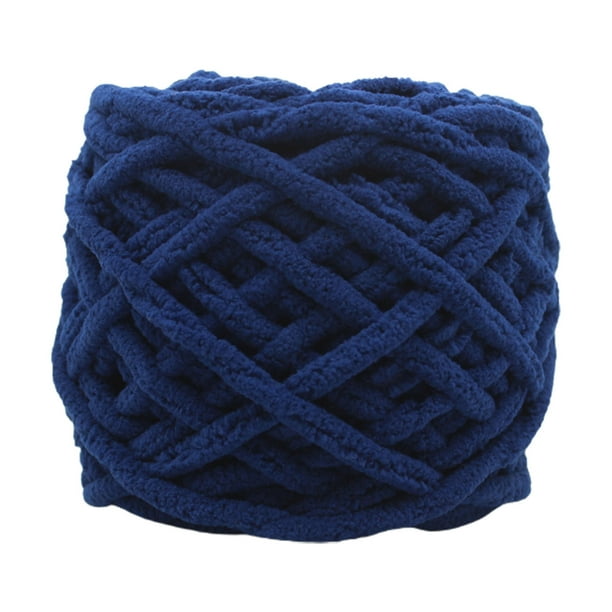Hand-woven Thick Ice Bar Yarn Handcrafted DIY Crochet Sweater Doll Yarn Segment Dyed Scarf Yarn