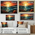 thumbnail image 4 of Designart "Surf and Turf Beach Photography II" Nautical & Beach Canvas Print, 4 of 5