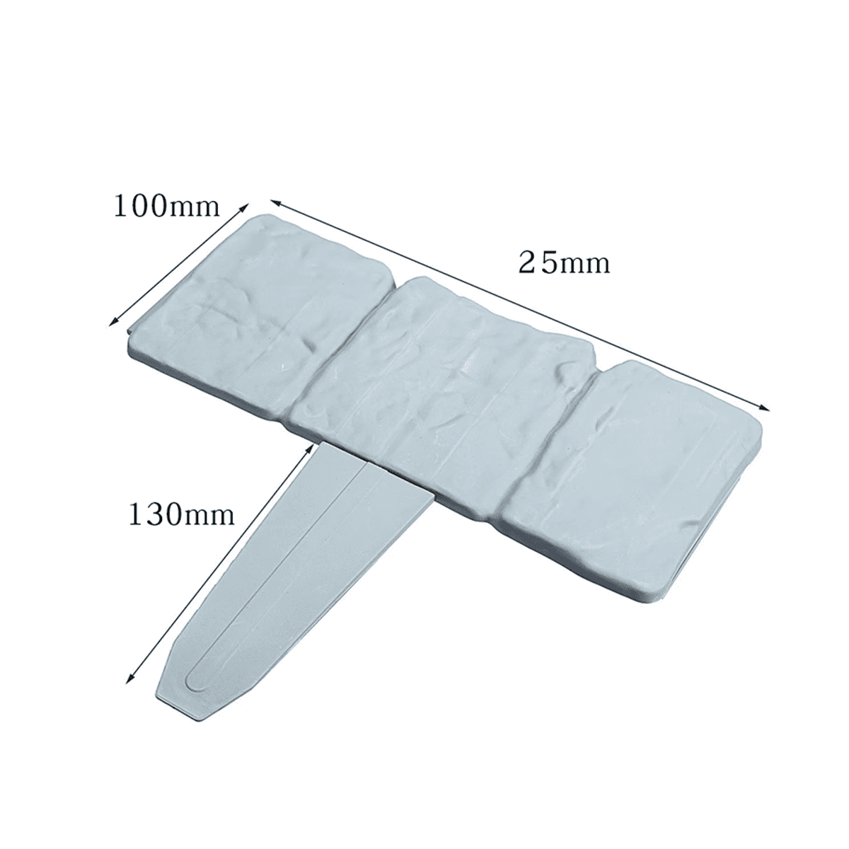 20 x Lawn Edging for Landscaping-Grey