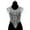White, variant on Floral Collar Embroidery Lace Neckline Wedding Dress Sewing Applique